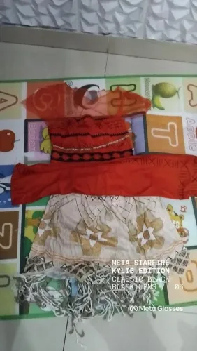 Fantasia Moana Adulto - Linda, Seminova e em Excelente Estado