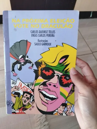 LIVRO na próxima eleição vote no draculão