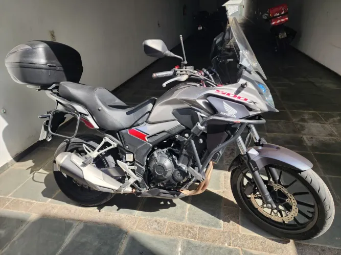 CB 500X 2020 2º Dono R$5mil de assessorios.