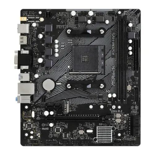 Placa Mae ASRock A520M-HVS, DDR4, Socket AM4, M-ATX, Chipset AMD A520