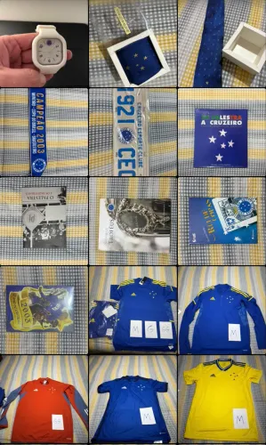Camisas clubes/times e produtos Cruzeiro originais e oficiais