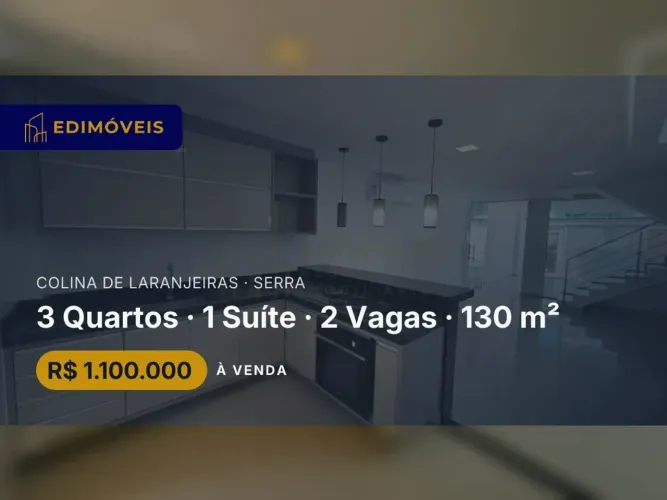 Casa 3 quartos na Colina de Laranjeiras, conforto e praticidade para você