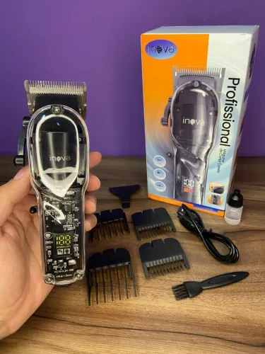 maquina de cortar cabelo inova