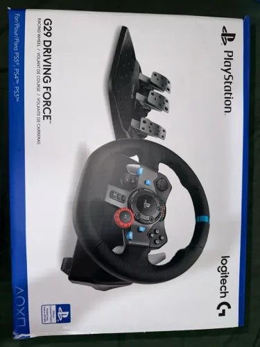 Kit Logitech Volante G29 + Pedais