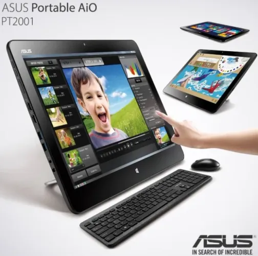 All In One Asus Portable Aio Pt2001 19.5 - Zerado!!