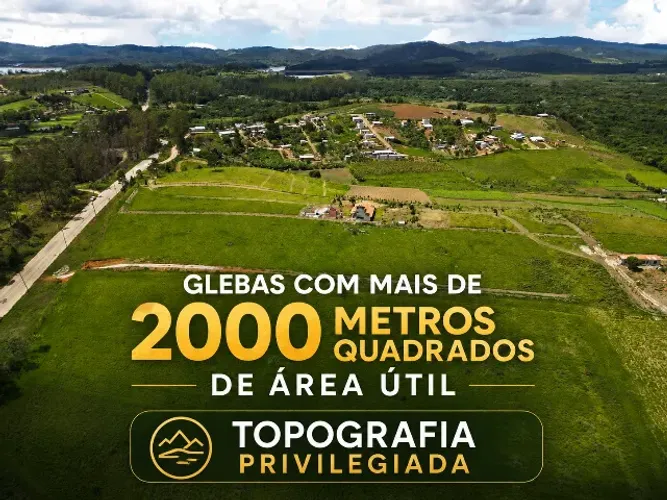 ? LOTES +2.000 m² | PRÓXIMO À BARRAGEM DA PONTE NOVA | BIRITIBA MIRIM | CHÁCARAS E INVEST