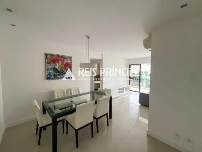 EXCELENTE APARTAMENTO MOBILIADO COM 1 QUARTO PARA ALUGAR BARRA DA TIJUCA - PARQUE DAS ROSA