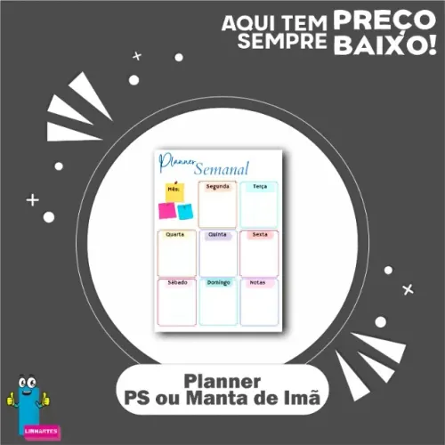 Planner Personalizado - Seu dia a dia mais organizado e produtivo.