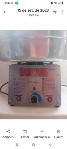 Máquina de algodão Doce nova Marca Pinheiro PROFISSIONAL 1700