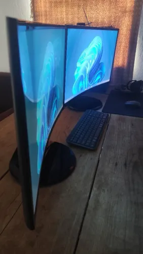 2 Monitor Samsung, Curvo 1800r, Full Hd, 27