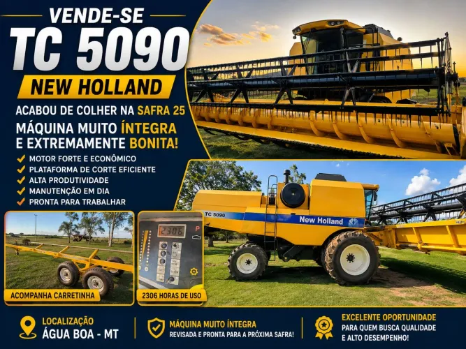 Vendo Colheitadeira TC 5090