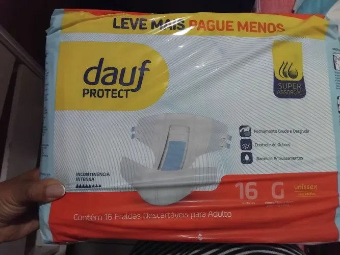 Fraldas geriatricas adulto 