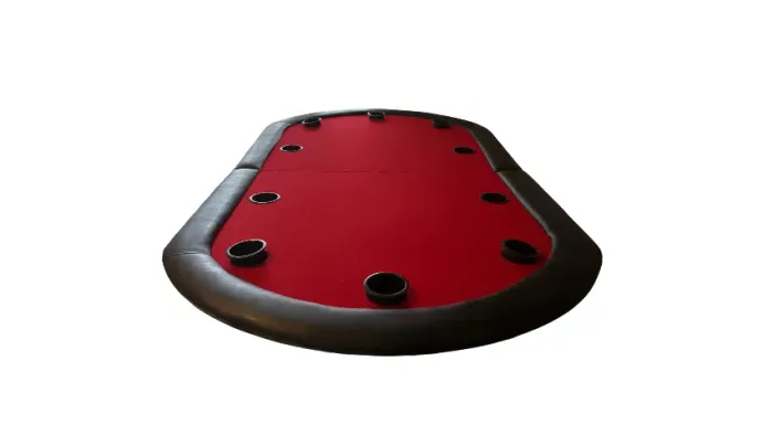 Mesa de Poker Dobrável com porta-copos