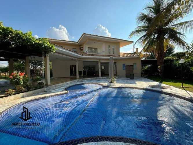 EXCLUSIVO ! Sobrado c/ 4 suítes, lote de 1.357m² - Res. Aldeia do Vale