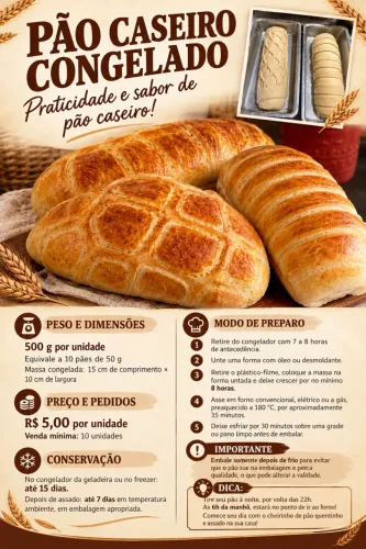 ? ALÔ, AMANTES DE UM BOM PÃO CASEIRO! ?