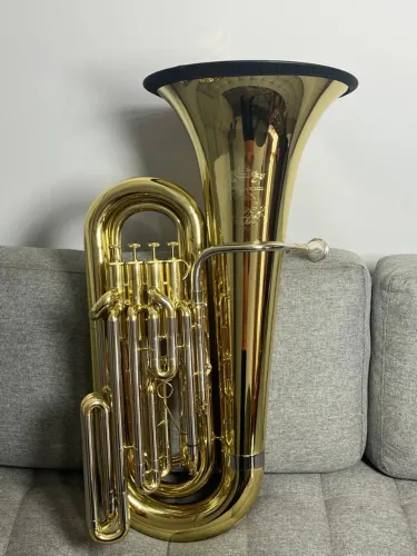 Instrumento Tuba 3/4 Weril WNTU 4 seminova