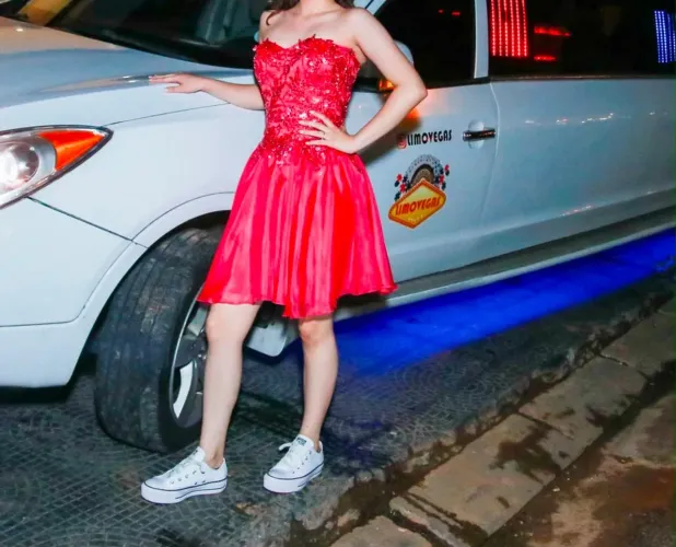 Vestido debutante 2 em 1