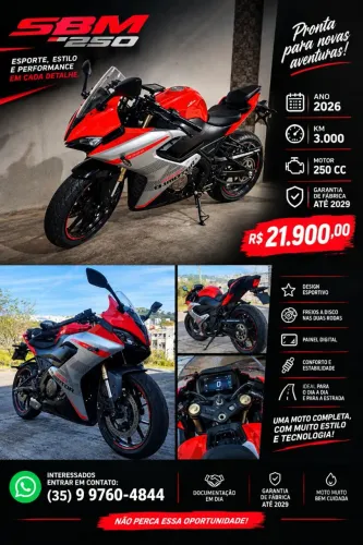 Vende-se SBM 250 s