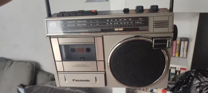 Radio Panasonic RX-1274 + Fitas K7 20 em bom estado