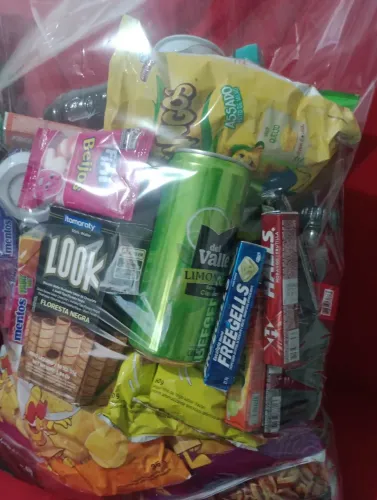 KIT CESTA ESCOLAR . PROMOÇÃO 