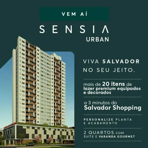 APARTAMENTO VENDA 2 QUARTOS (1 SUÍTE) NO STIEP
