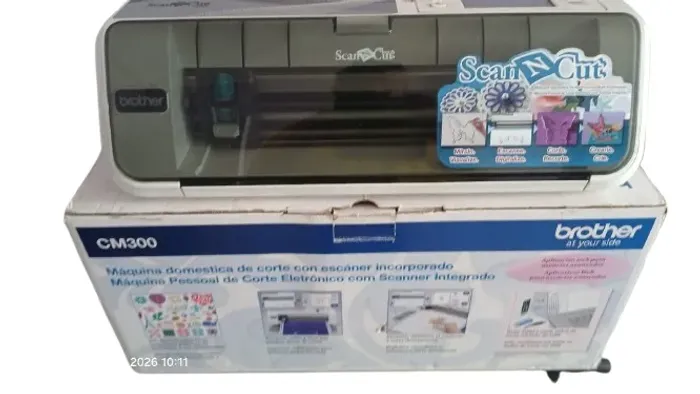 Máquina de recorte scan cut da brother