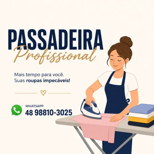 Passadeira Profissional Diarista