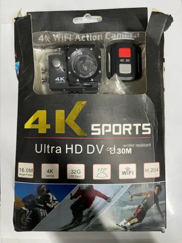 CÂMERA ESTILO GOPRO 4K WI-FI WATERPROOF (À PROVA DAGUA)