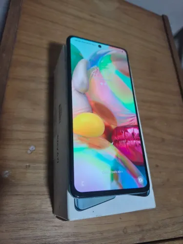 Samsung Galaxy A71 128GB - Completo na Caixa