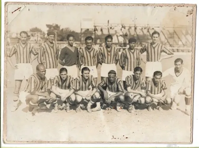 Foto Antiga do Sport Club Rio Grande - Campeão Estadual 1936