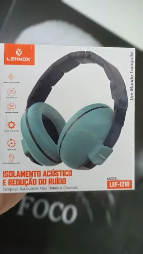 Fone de isolamento acústico 