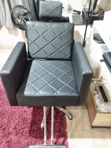 Cadeira para salão de beleza reclinável