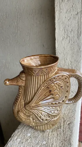 RELÍQUIA DE 1981 | CANECA DE CHOPP EM FORMATO DE CAVALO-MARINHO