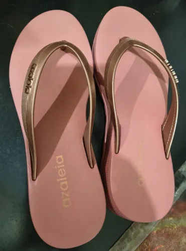 Sandália Azaleia Marisa Soft/Tipo Plataforma - Cobre