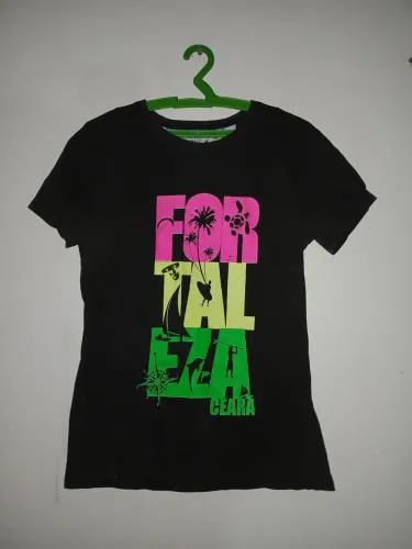 Camisa Estampada com o tema Fortaleza