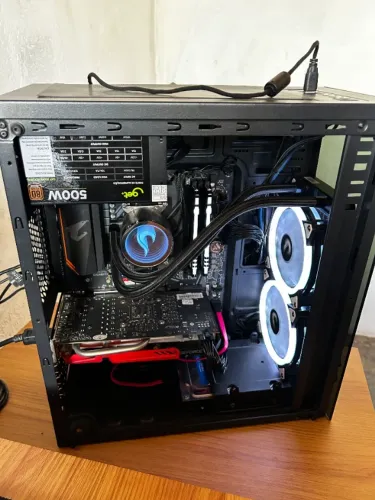 PC Gamer Ryzen 5 4600G RTX 2060 Super 8GB 32GB RAM SSD NVMe 500GB + HD 1TB