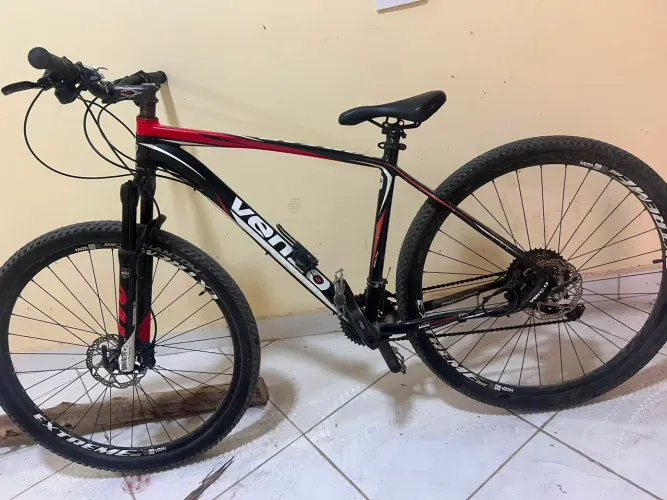Bicicleta MTB Venzo Vulcan | Rodas Vzan Extreme | Freios a Disco