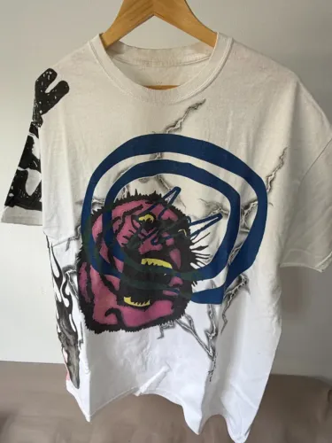 Camiseta Travis Scott x Fragment Sunrise Tamanho G