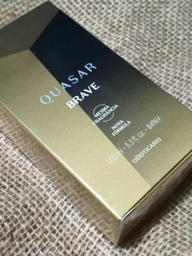 Quasar Brave - O Boticário 100ml Lacrado
