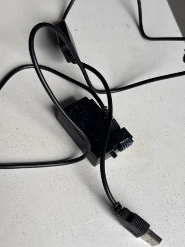 Bateria adaptadora para usar com power bank (nova)