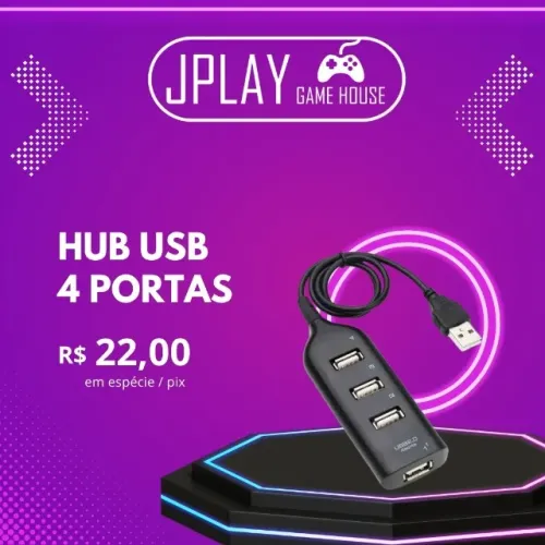 Hub usb 4 portas