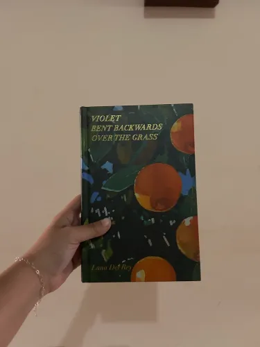 Livro Lana Del Rey - Violet Bent Backwards Over the Grass