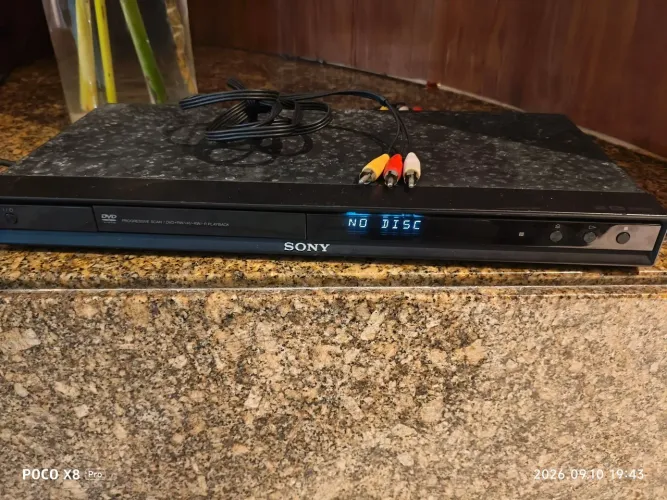 Leitor de DVD sony