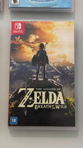 Jogo Switch - Zelda - The Legend Breath of the Wild