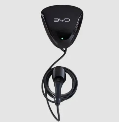 Carregador Veicular Byd Wallbox 32a 220v 7kw Preto Original