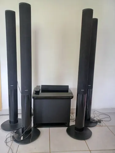 Home Theatre Sony BDV-E985W, usado, completo.