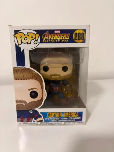 Funko pop capitão América Guerra Infinita