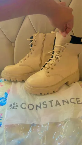 Bota Couro Constance