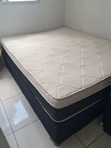 Cama box queem
