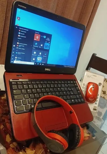 Notebook Dell Intel Core i3 8GB RAM HD SSD Bateria nova programas instalados